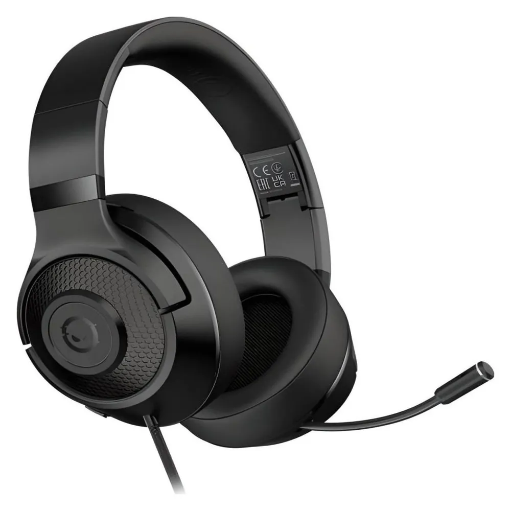 Lorgar Noah 101, gaming headset, 3.5mm minijack, black