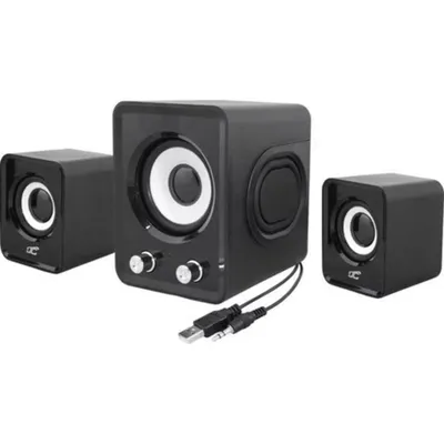 LTC Lautsprecher 2.1 USB 11W mit Lautstärkeregelung und Subwoofer