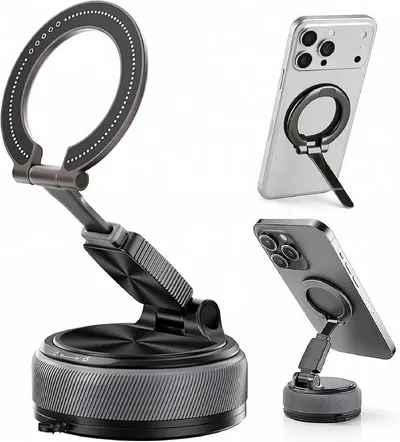 Luckice Smartphone-Halterung Zerlegbarer Kfz-Handyhalter Handyhalterung Auto Vielseitiger Halter, (mit sicherer Haftung, flexibel drehbar, rückstandsfrei und langlebig)
