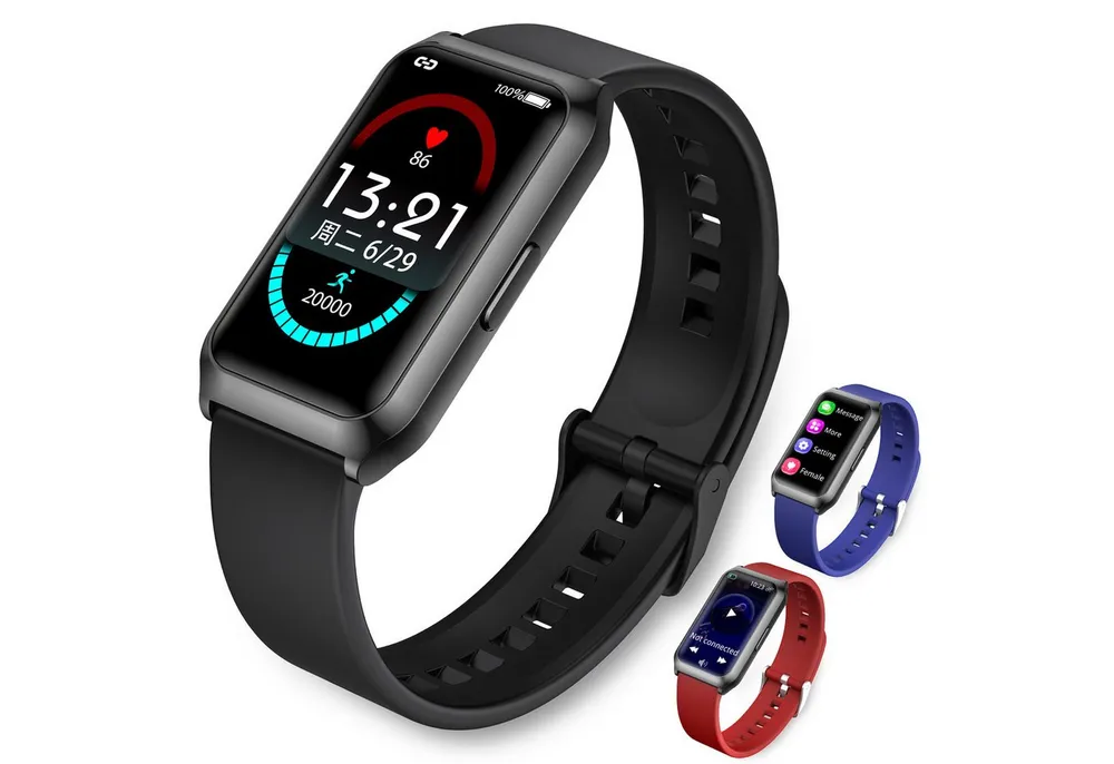 Luckice Smartwatch Damen, Intelligente Multifunktions-Sportuhr,Tracker Uhr Smartwatch (Smartwatch Fitness Tracker Uhr IP68 Wasserdicht,1.7" HD Voll Touchscreen Fitnessuhr Tracker mit Blutsauerstoff/Pulsmesser/Sportuhr/Schrittzähler/Schlafmonitor Aktivitätstracker usw für iOS/Android Uhren Watch) cm)