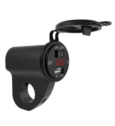 Lumitecs 12V Motorrad USB Steckdose US29 USB-Ladegerät