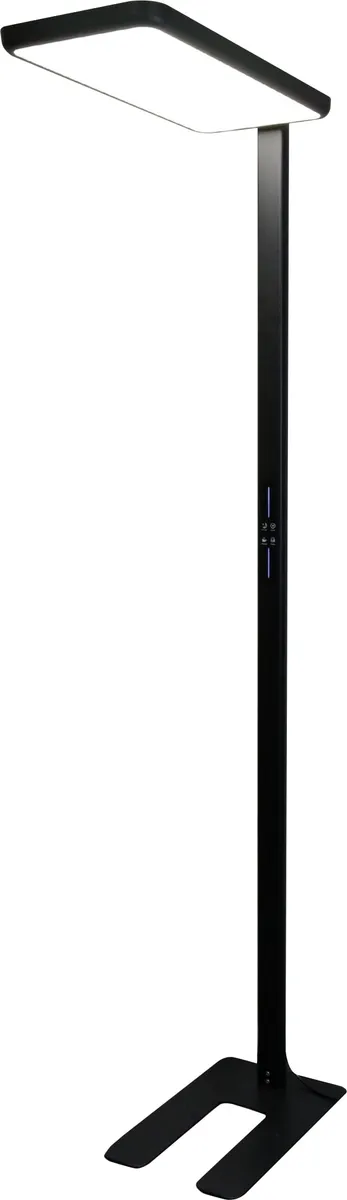 LUXULA LED-Büro-Stehleuchte, EEK: G, 100 W, 7000 lm, 4000K, schwarz