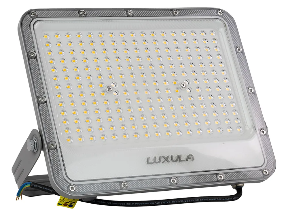LUXULA LED-Fluter, EEK: E, 150W, 18500lm, 4000K, IP65, grau