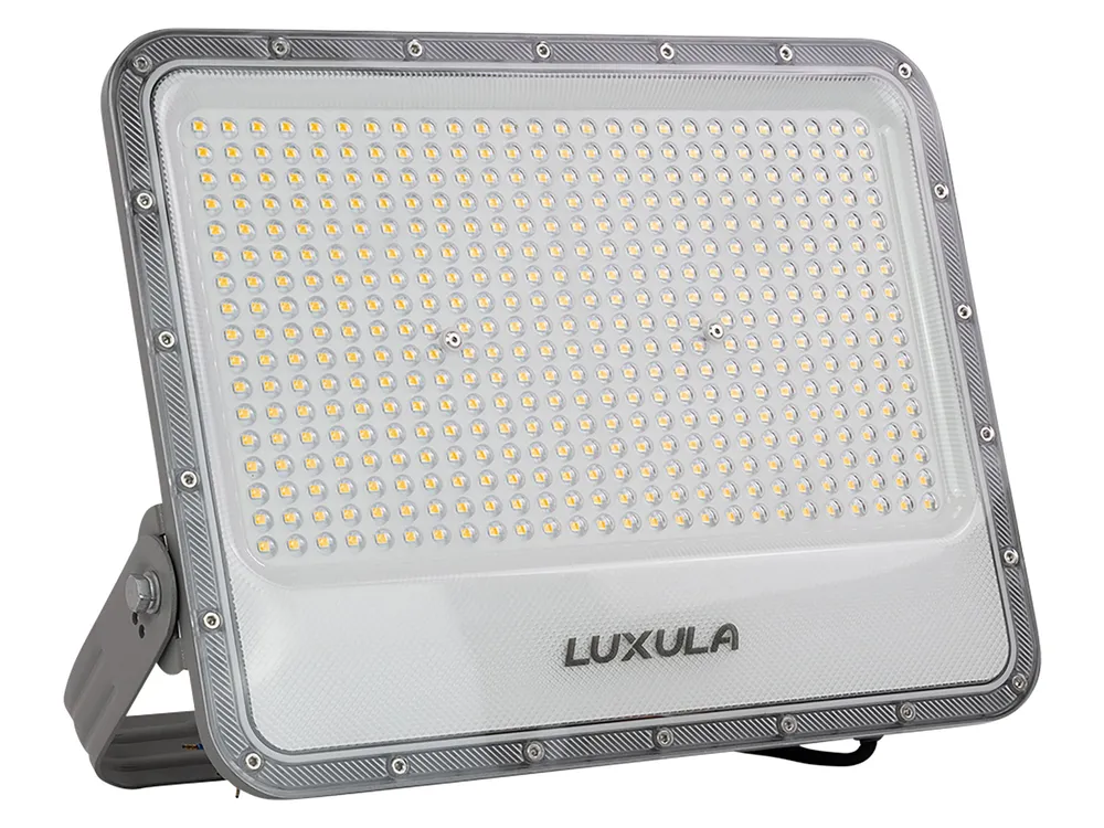 LUXULA LED-Fluter, EEK: E, 300W, 37500lm, 4000K, IP65, grau
