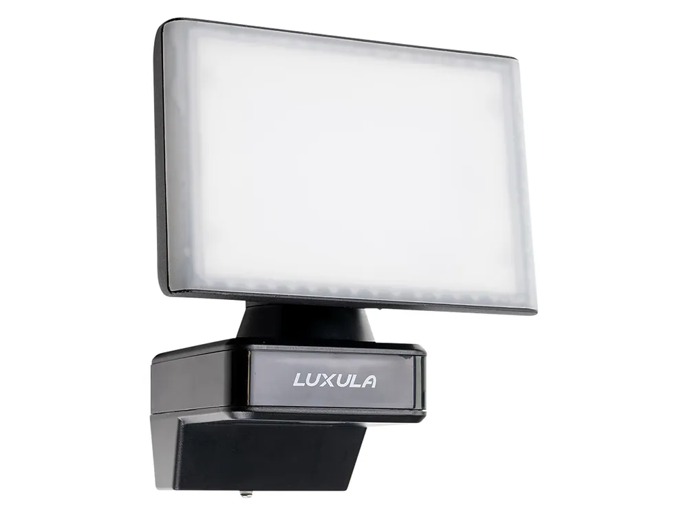 LUXULA LED-Fluter LX400191, 20 W, 2100 lm, 4000 K, schwarz
