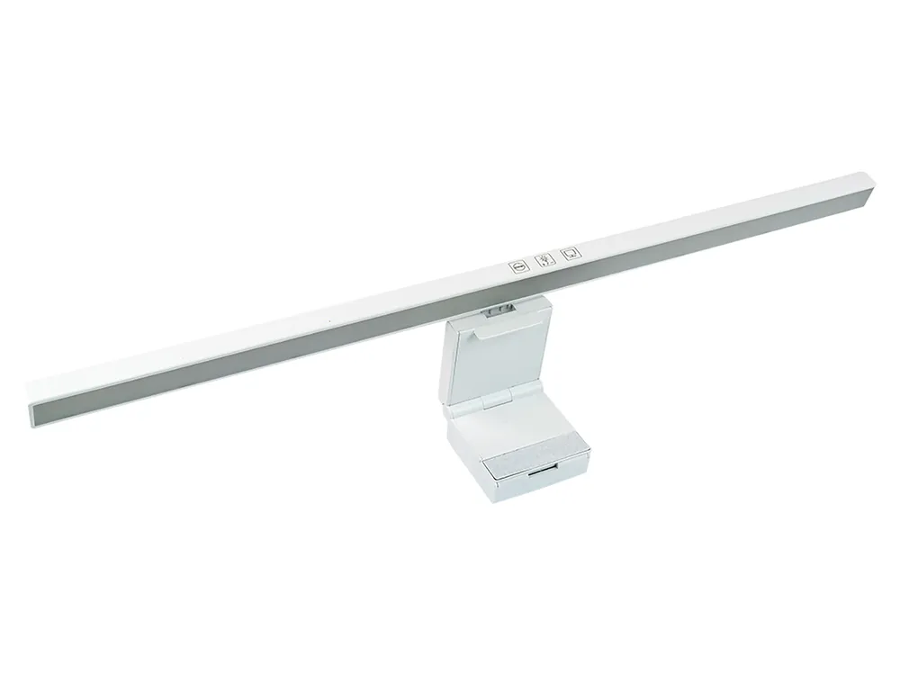 LUXULA LED-Monitorleuchte, 5W, EEK: G, 250lm, CCT, IP20, Touch Control, weiß, 50 cm