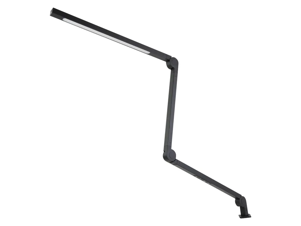 LUXULA LED-Schreibtischleuchte mit Clip, 10 W, CCT, EEK: F, 450 lm, IP20, schwarz