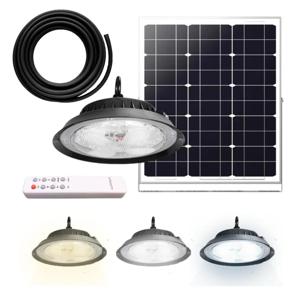 LUXULA Solar LED-Hängeleuchte, CCT, 40 W, 500 lm