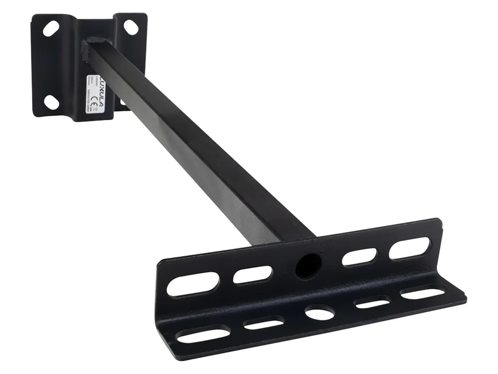 LUXULA Wandhalterung für Fluter, LX900400, 150x800 mm, schwarz