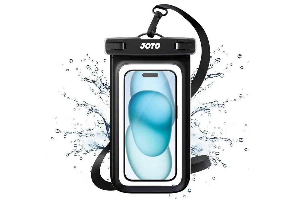 LuxusKollektion Handyhülle Handyhülle Wasserdicht IPX8 7Zoll Unterwasser Smartphone 2 Schwarz