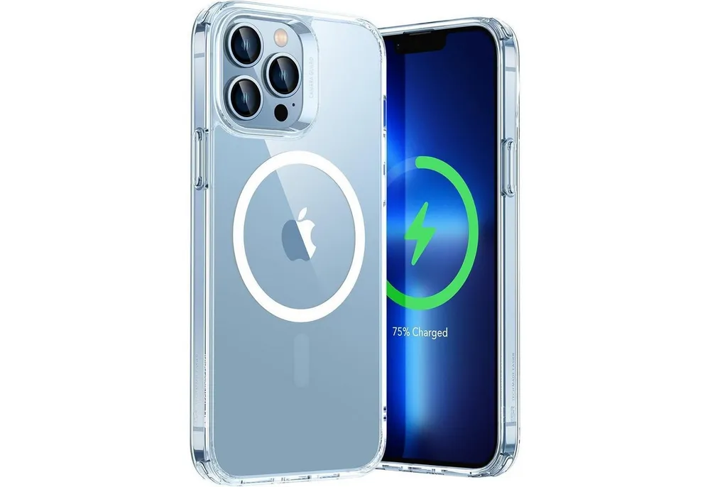 LuxusKollektion Handyhülle Hülle iPhone 13 Pro Max MagSafe Sturzschutz iPhone 13 Pro Max A-Klar