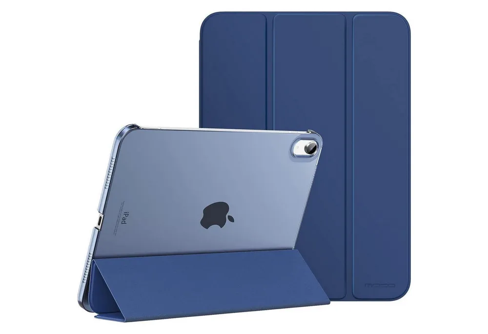 LuxusKollektion Tablet-Hülle Hülle iPad 11 A16 10 10,9 Schutzhülle Stand PC Touch ID Marineblau
