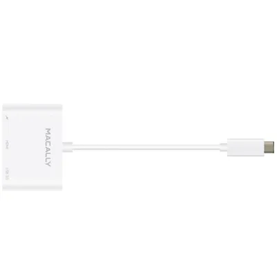Macally UCHDMI4K Multiport-Adapter von USB-C auf USB-C/HDMI 4K und USB-A