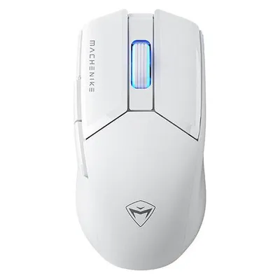 Maus Machenike M7 Pro RF Wireless USB Type-C 26000 DPI Weiß RGB