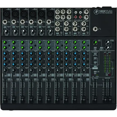 Mackie 1402VLZ4 Kompaktes 14-Kanal-Analogmischpult