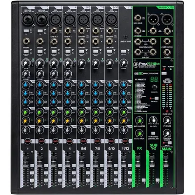 Mackie ProFX12v3 Professioneller Effektmixer