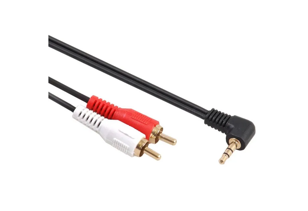 Maclean Audio-Kabel, Cinch, 3,5-mm-Klinke (100 cm), Cinch-Stecker, RCA auf Klinkenstecker, AUX