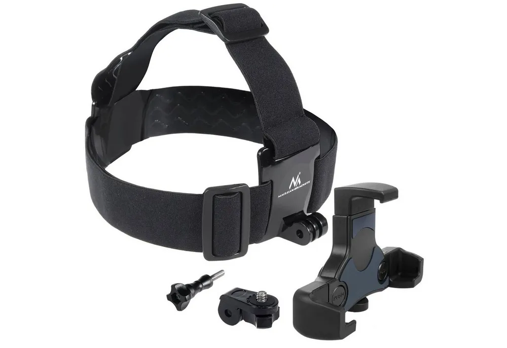 Maclean Halterung MC-448, (Kopfband Halterung für GoPro Telefon Smartphone)