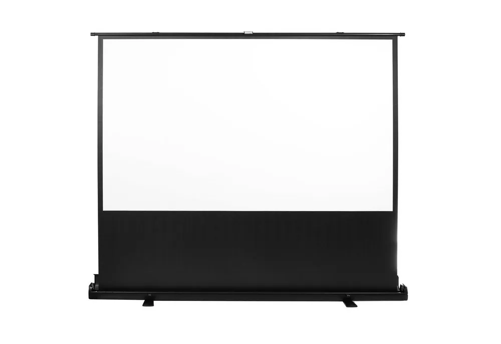 Maclean MC-964 Pull-Up-Leinwand (Tragbare 100'' 16:9 Bodenprojektionswand)