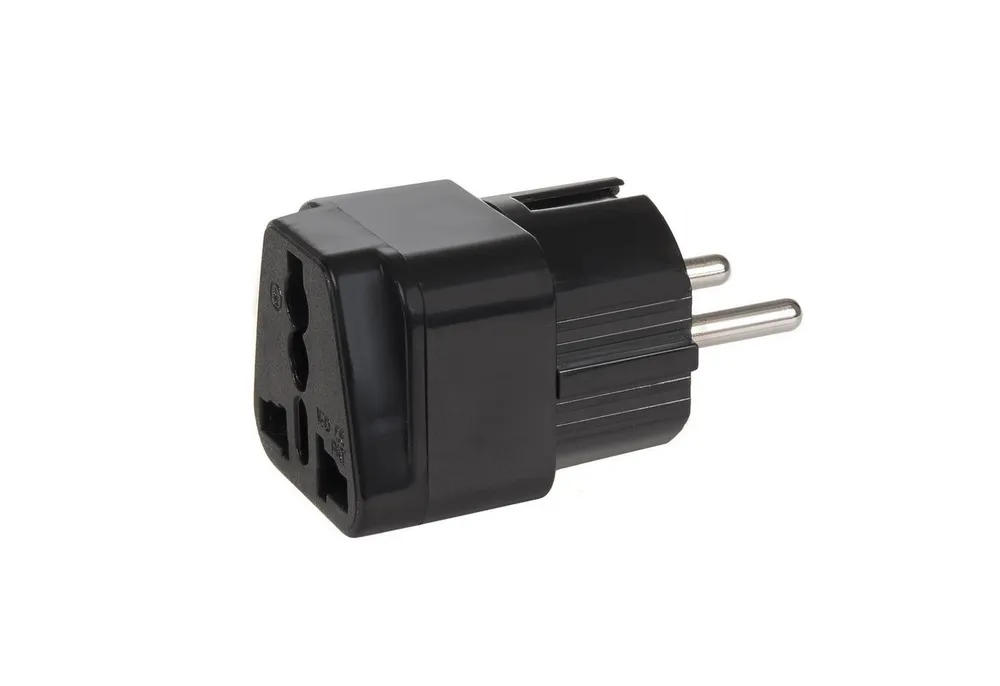 Maclean MCE155 Reiseadapter, Reise Adapter UK / GB auf EU Schuko Stecker