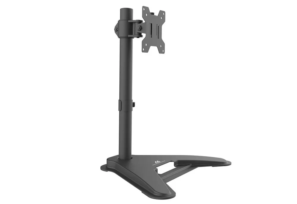 Maclean Monitor-Halterung MC-987 13-27 Zoll Freistehende Tischhalterung, (bis 27,00 Zoll, VESA 75x75 100x100 drehbar & neigbar)