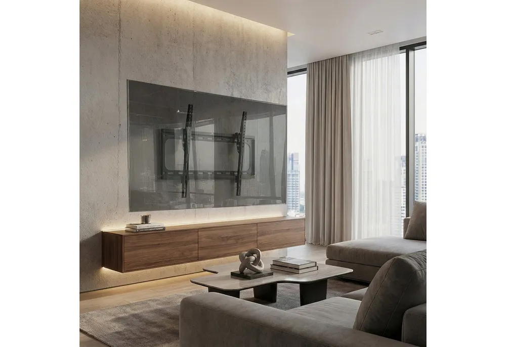 Maclean TV-Wandhalterung MC-605, (bis 80,00 Zoll, LCD LED Plasma TV Wandhalterung 37 "- 80)