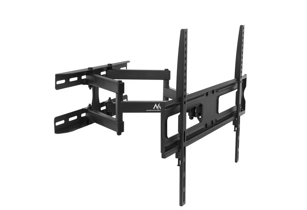 Maclean TV-Wandhalterung MC-762, (bis 80 Zoll, Max. 30 kg, 37 - 80" Zoll, 70 - 460 mm, ± 15° Grad, 3x ± 90° Grad)