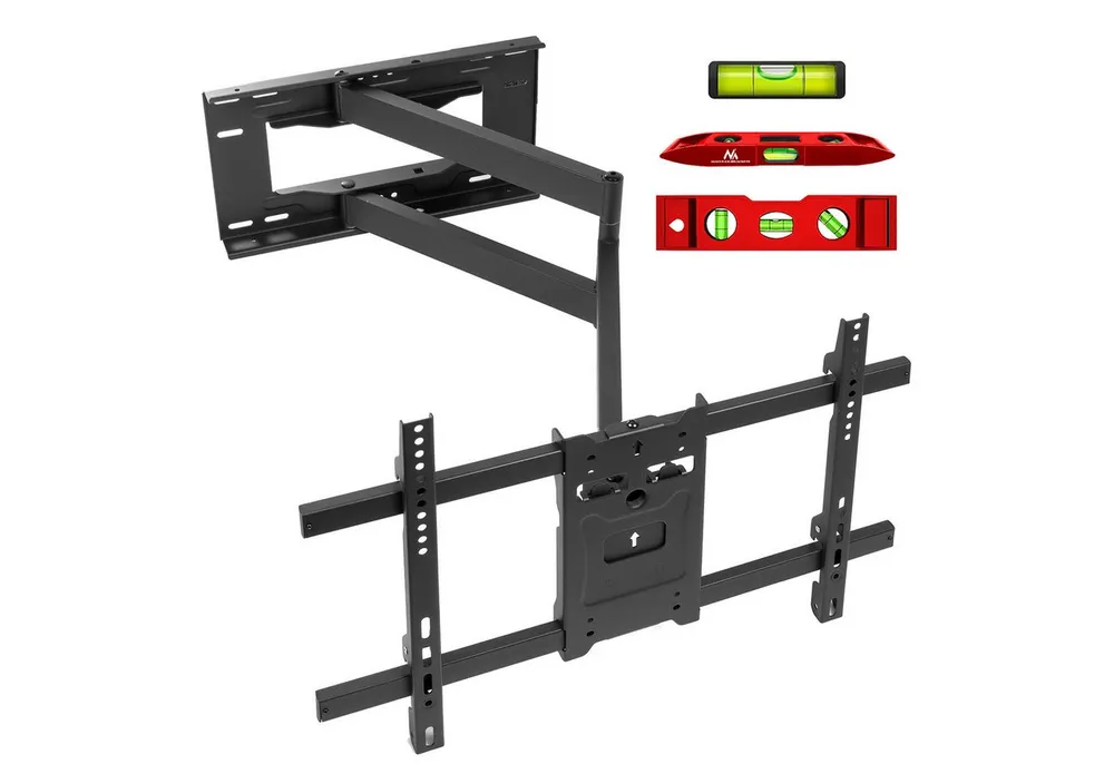 Maclean TV-Wandhalterung MC-985, (bis 80,00 Zoll, TV-Halterung 37-80'' langer Arm 91,5 cm)