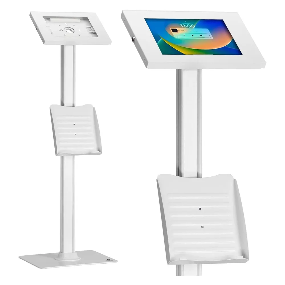 Maclean Floor stand tablet holder MC-476W