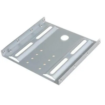 Kit mit Schienen Maclean MC-655 Metall Silber 2.5" 3.5"
