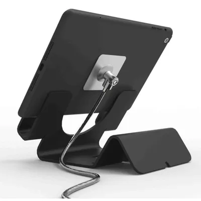 Tablet-Halterung Maclocks CL12UTHBB Aluminium Universal Schloss Schwarz