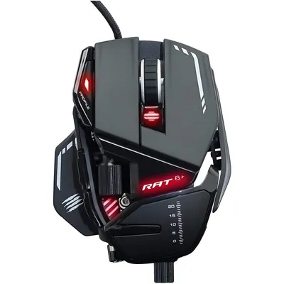 Mad Catz R.A.T. 8+ Gaming-Maus 16000DPI RGB Schwarz