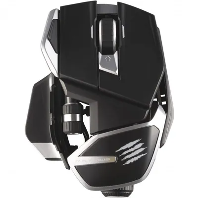 Mad Catz R.A.T. DWS Kabellose Gaming-Maus 16000 DPI Schwarz/Silber
