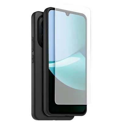 Handyhülle Made for Xiaomi WICASETPUREDMI15C TPU und gehärtetes Glas für Redmi 15C