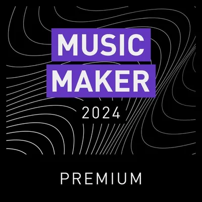 Magix Music Maker Premium-Software KI-Musikerstellung Spektrum-Visualisierer Download-Code