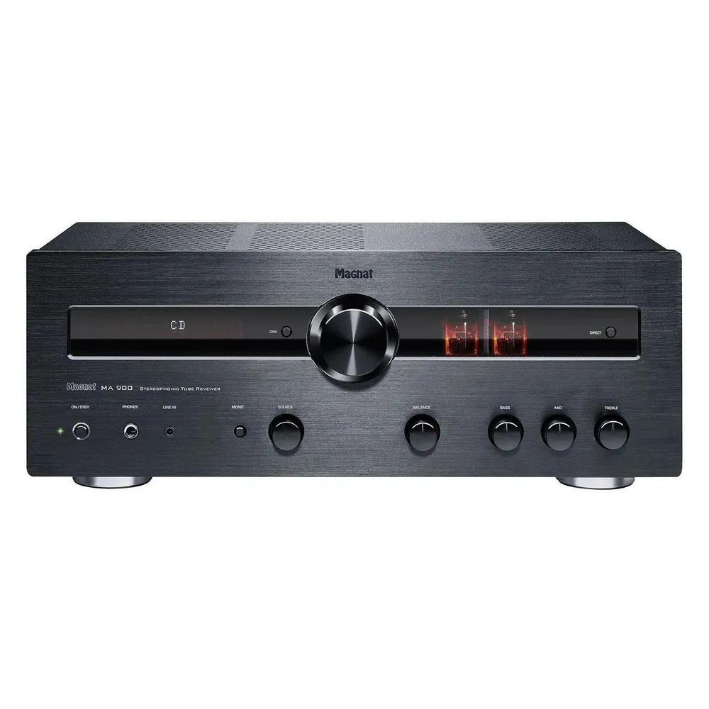 Verstärker Magnat MA 900 200 W Bluetooth 5.0 Schwarz High-End HiFi Dual Digital Eingang