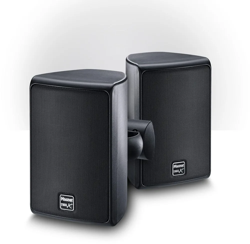 Symbol X 130 schwarz Paar Regal-Lautsprecher