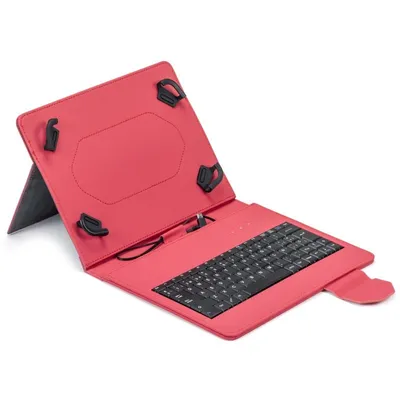 Maillon Urban Keyboard Tastaturhülle Rot USB -Typ C bis 10,2"