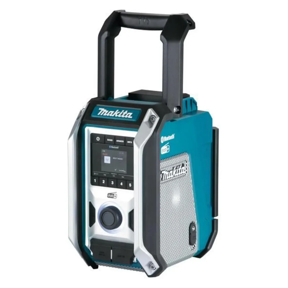 Makita DMR115 DAB Bluetooth Arbeitsplatzradio Schwarz/Blau