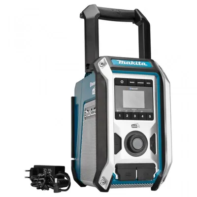 Makita DMR115 DAB Bluetooth Arbeitsplatzradio Schwarz/Blau