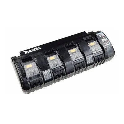 Ladegerät Makita DC18SF Schwarz 14,4-18 V für 4 Batterien
