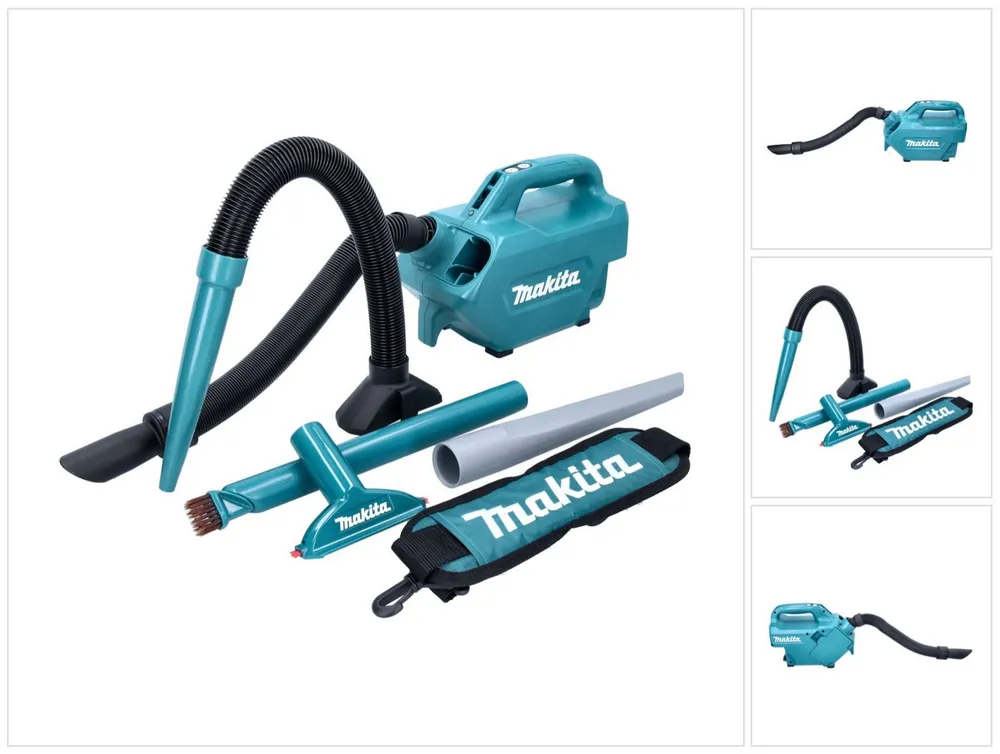 Makita Akku-Handstaubsauger DCL 184 Z Akku Staubsauger 18 V 54 mbar 0,5 l Solo