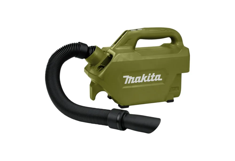 Makita Akku-Handstaubsauger DCL 184 ZO Akku Staubsauger 18 V 54 mbar 0,5 l Olive Outdoor