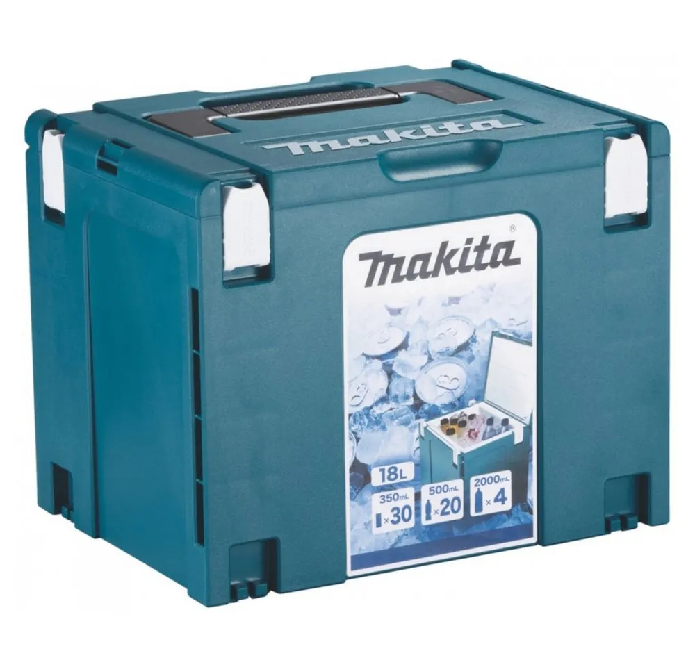 Makita Kühlbox MAKPAC Gr. 4 18 L - Kühlbox - blau