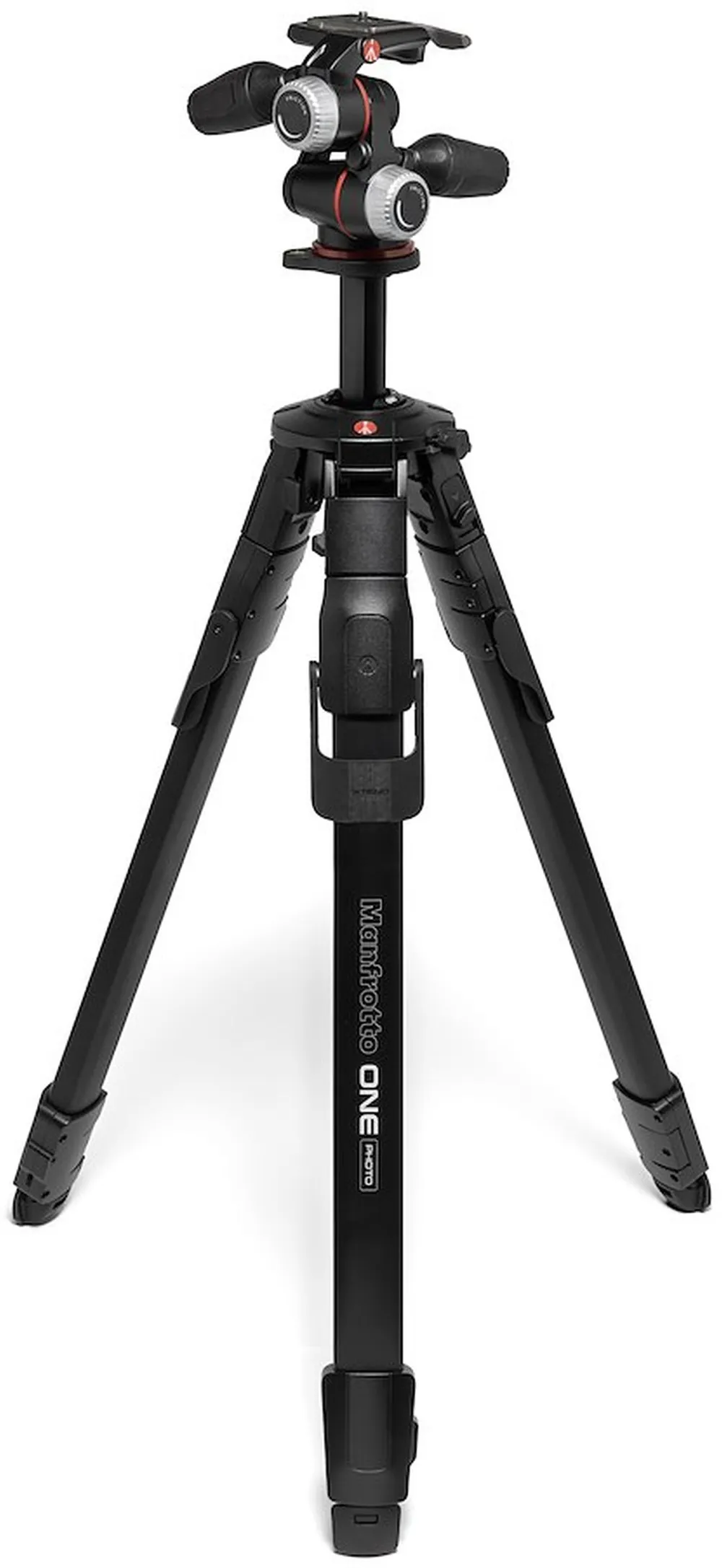 Manfrotto ONE Photo Alu Stativ mit XPRO 3-Wege-Neiger