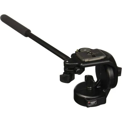Stativkopf Manfrotto 128RC Micro Fluid Video Aluminium Schnellwechselplatte