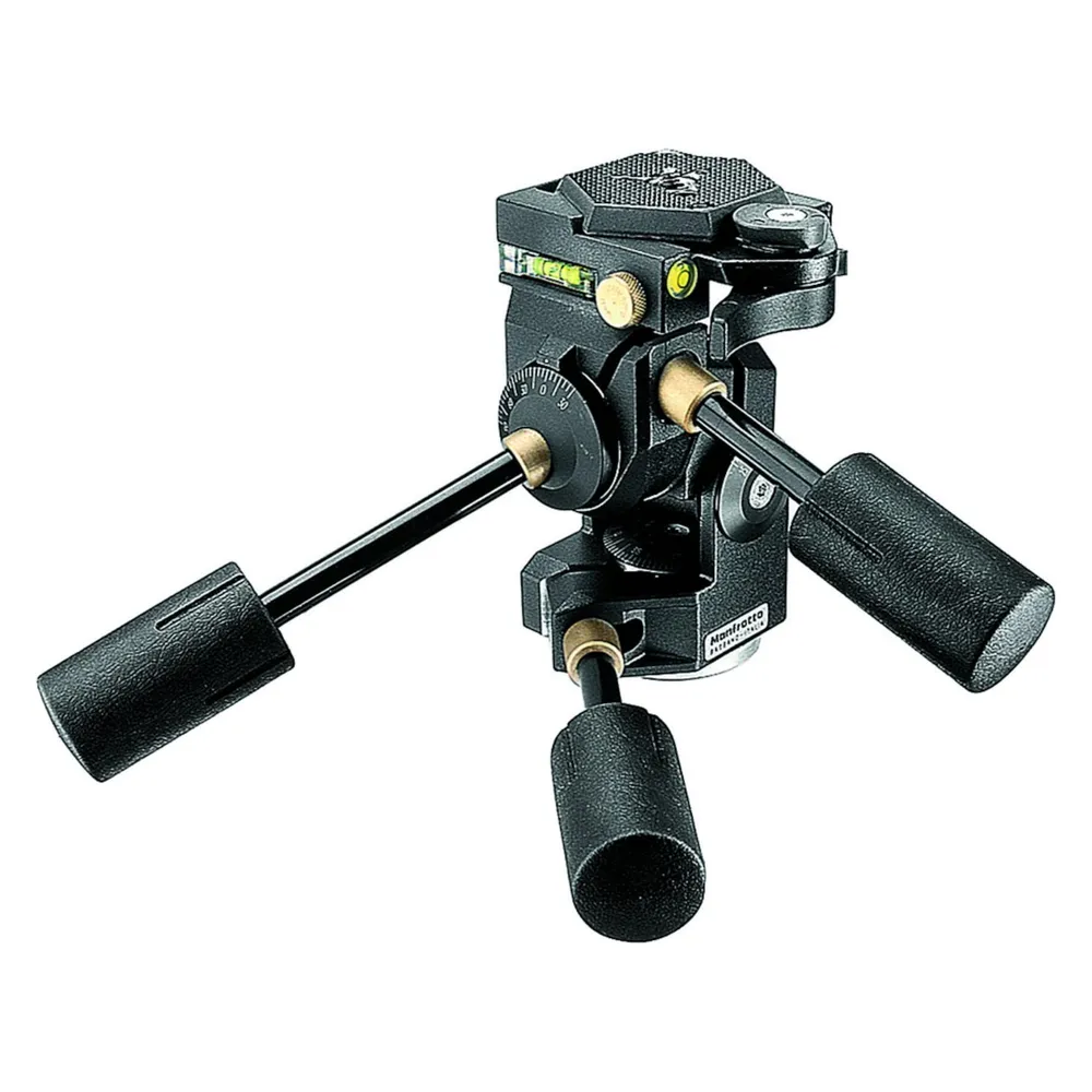 Manfrotto 3D Super Pro Head Stativ Schwarz