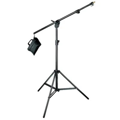Manfrotto 420B Mikrofonstativ Dreibein Boden Max Höhe 3,92 m Gewicht 2,7 kg