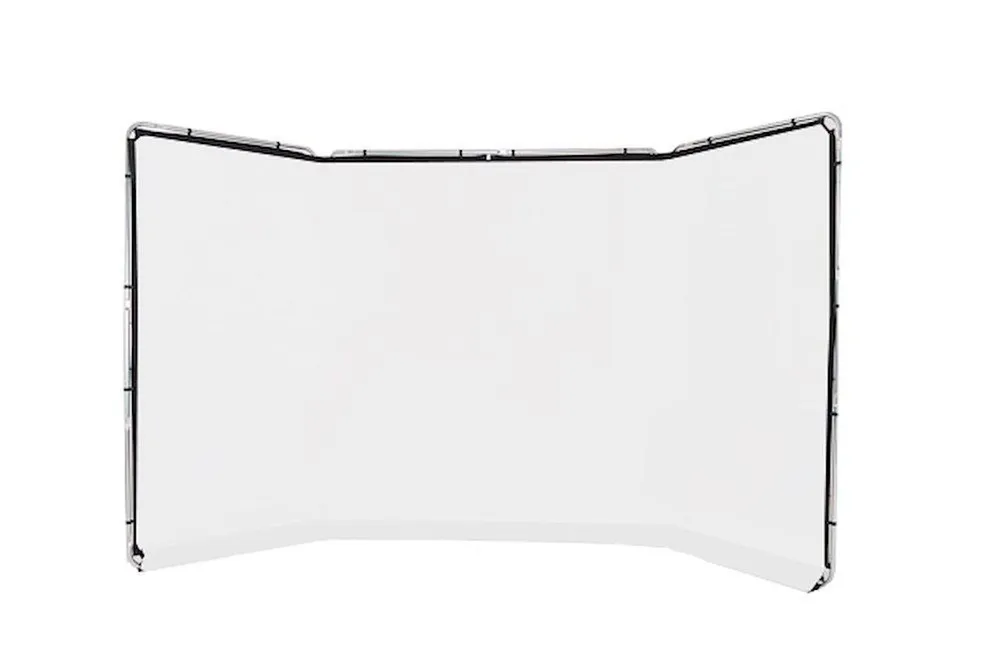 Manfrotto LB7623 Panorama Hintergrund 4m Weiss
