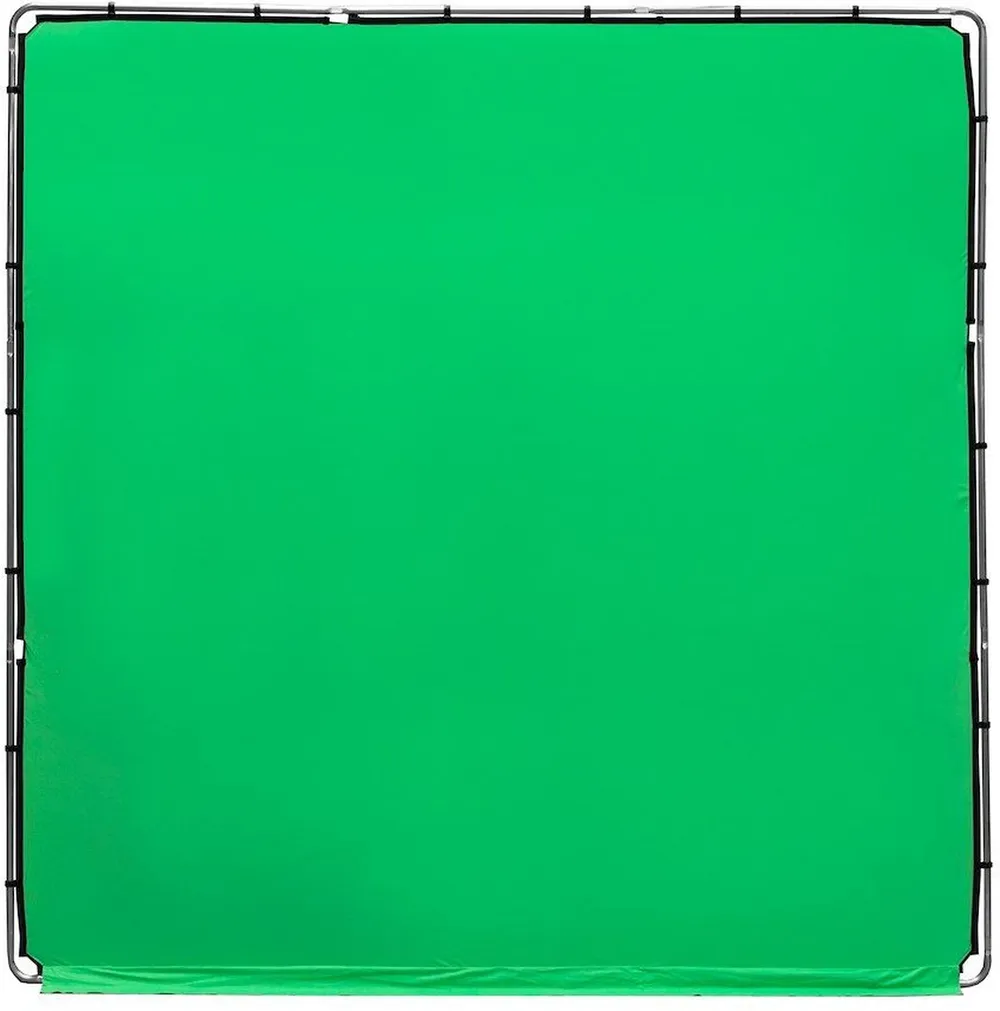 Manfrotto LR83350 StudioLink Chroma Key Green Screen Kit 3x3m